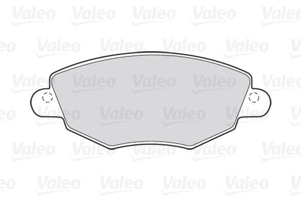 Valeo 301433 Bremsbelagsatz, Scheibenbremse