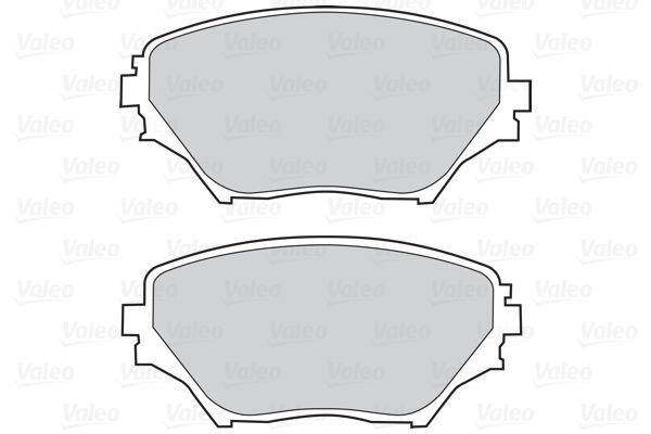 Valeo 302033 Bremsbelagsatz, Scheibenbremse