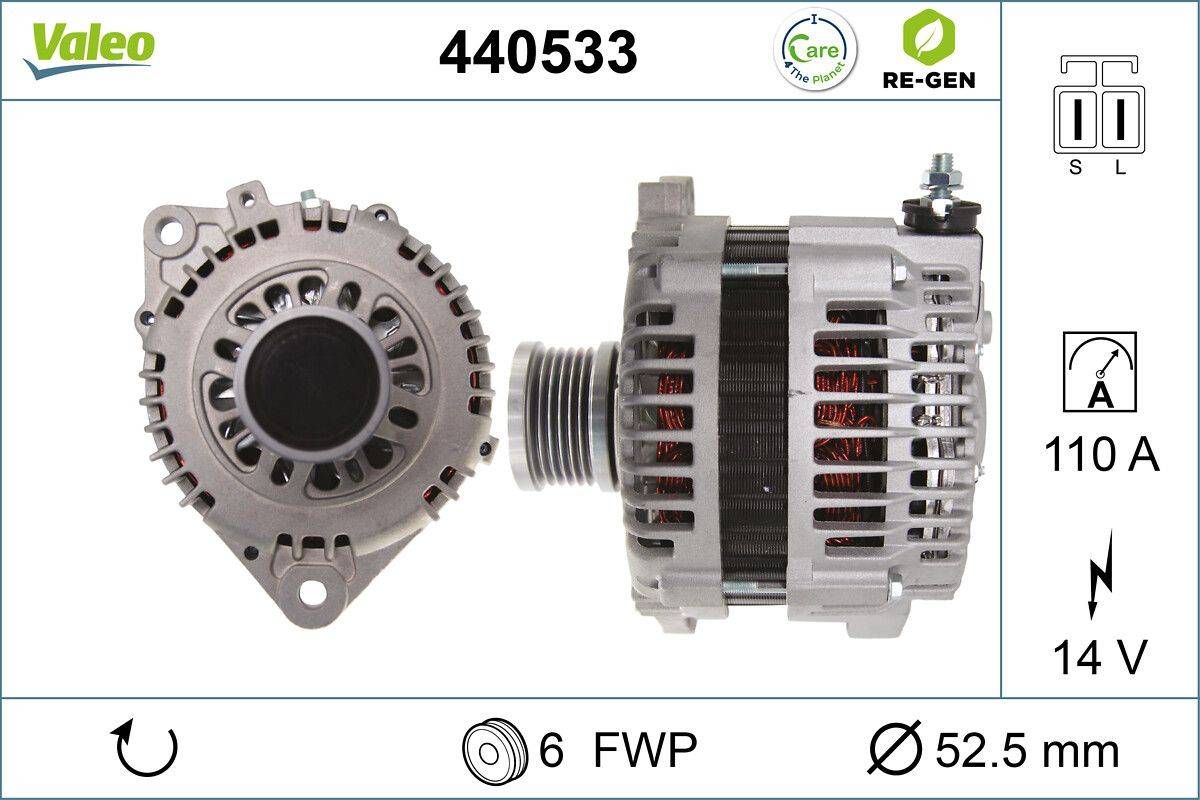 Valeo 440533 Generator