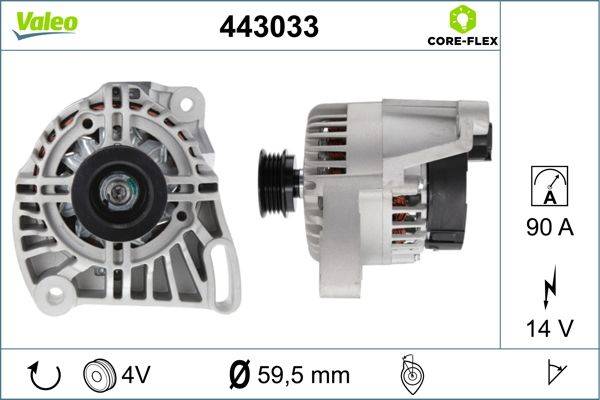 Valeo 443033 Generator