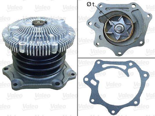 Valeo 506733 Wasserpumpe, Motorkühlung