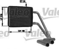 Valeo 812433 Wärmetauscher, Innenraumheizung