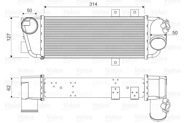 Valeo 818333 Ladeluftkühler