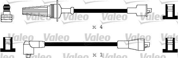Valeo 346134 Zündleitungssatz