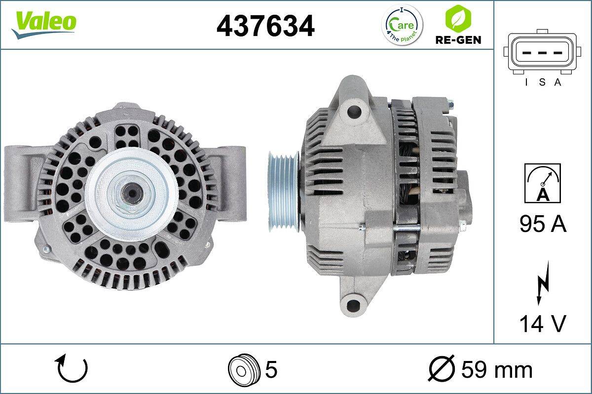 Valeo 437634 Generator