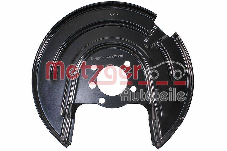 Metzger 6115535 Spritzblech, Bremsscheibe