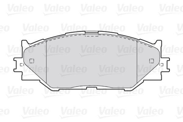 Valeo 301035 Bremsbelagsatz, Scheibenbremse