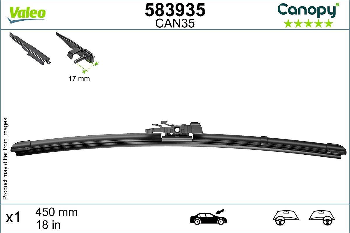 Valeo 583935 Wischblatt