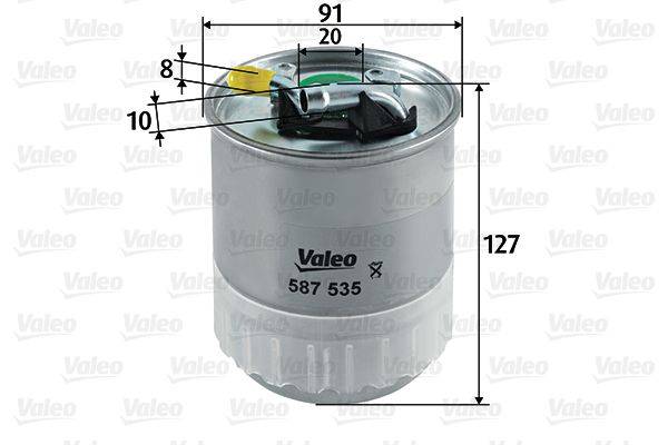 Valeo 587535 Kraftstofffilter