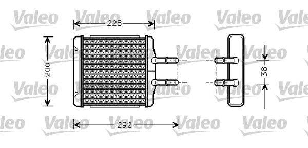 Valeo 812335 Wärmetauscher, Innenraumheizung