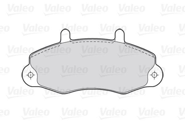 Valeo 301036 Bremsbelagsatz, Scheibenbremse
