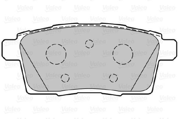 Valeo 301336 Bremsbelagsatz, Scheibenbremse