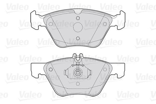Valeo 301636 Bremsbelagsatz, Scheibenbremse