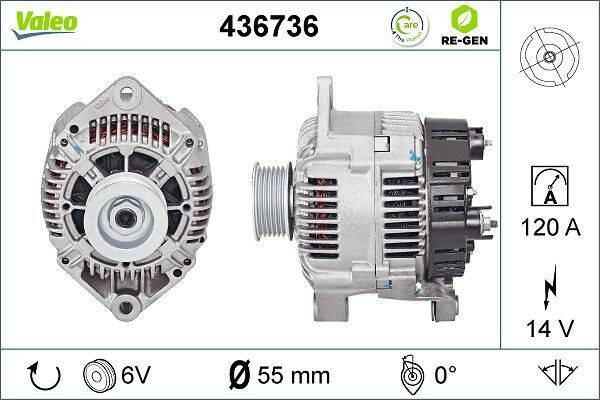 Valeo 436736 Generator
