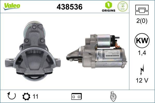 Valeo 438536 Starter
