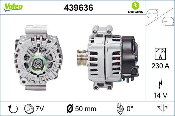 Valeo 439636 Generator