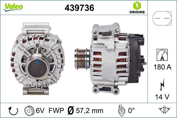 Valeo 439736 Generator