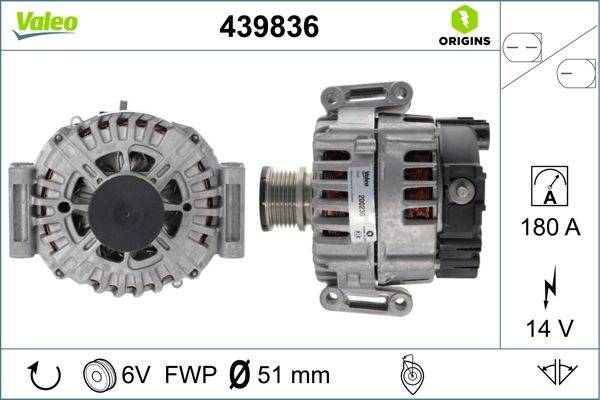Valeo 439836 Generator