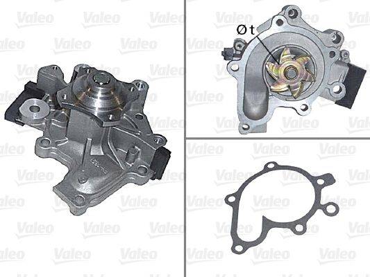 Valeo 506536 Wasserpumpe, Motorkühlung