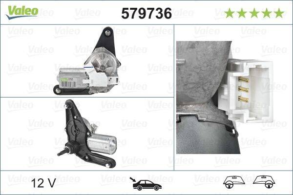 Valeo 579736 Wischermotor