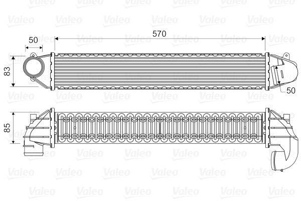 Valeo 817936 Ladeluftkühler