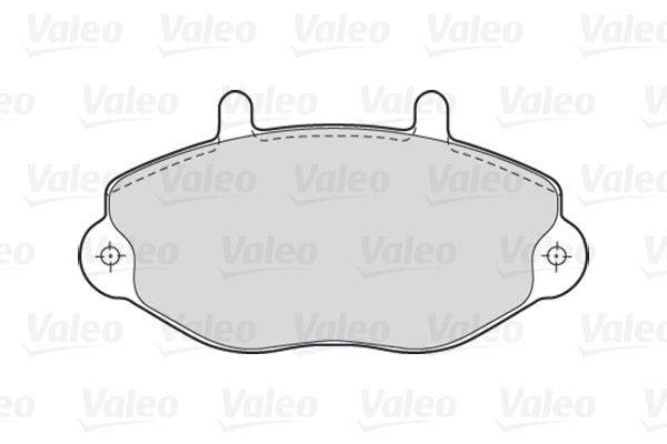 Valeo 301037 Bremsbelagsatz, Scheibenbremse