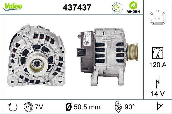Valeo 437437 Generator