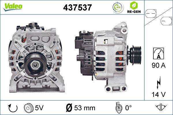 Valeo 437537 Generator
