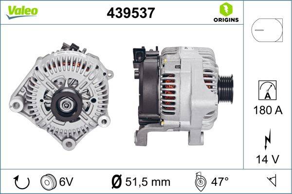 Valeo 439537 Generator