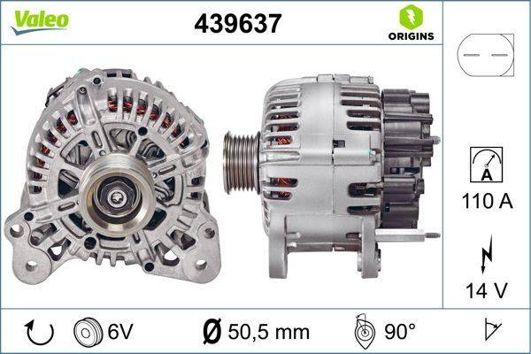 Valeo 439637 Generator
