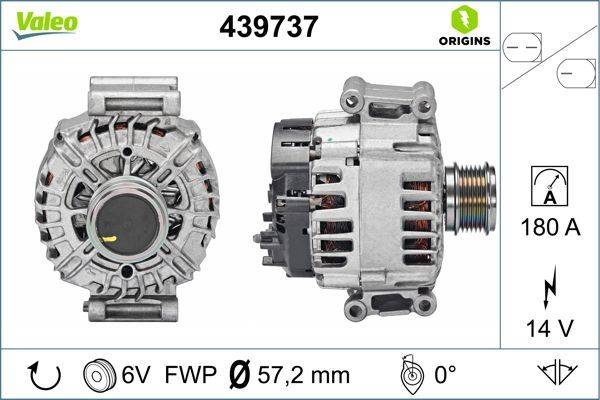 Valeo 439737 Generator