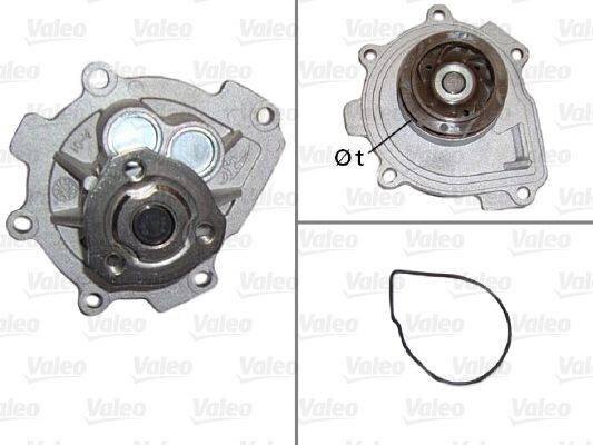 Valeo 506837 Wasserpumpe, Motorkühlung