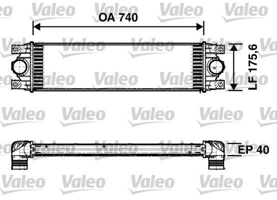Valeo 817637 Ladeluftkühler