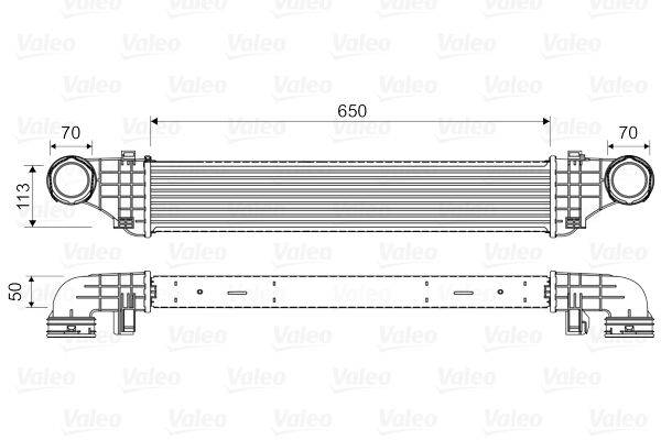 Valeo 818337 Ladeluftkühler