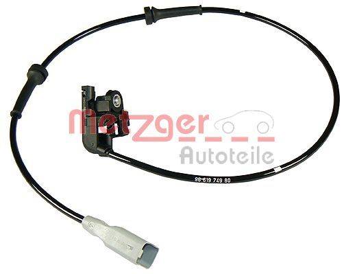 Metzger 0900538 Sensor, Raddrehzahl
