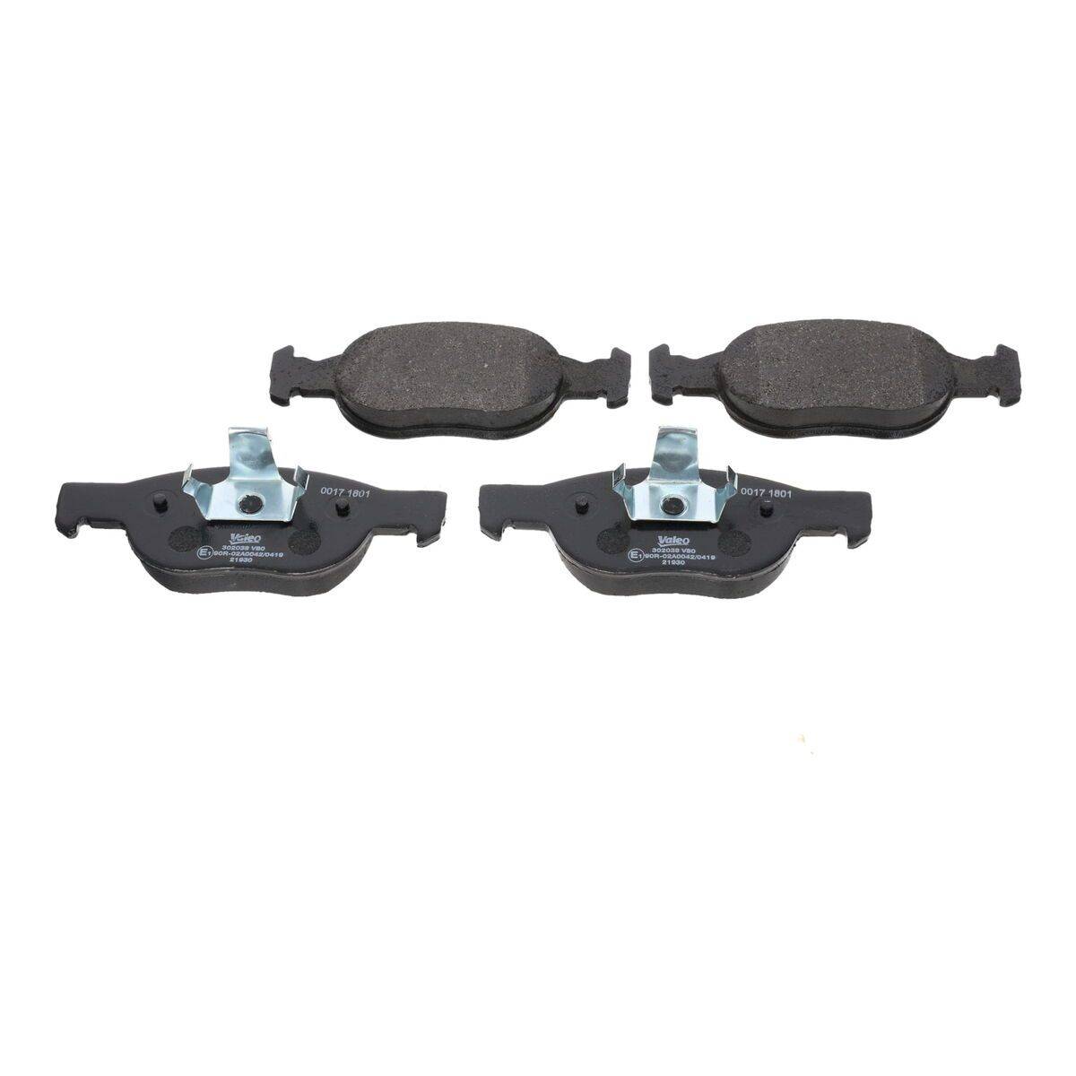 Valeo 302038 Bremsbelagsatz, Scheibenbremse