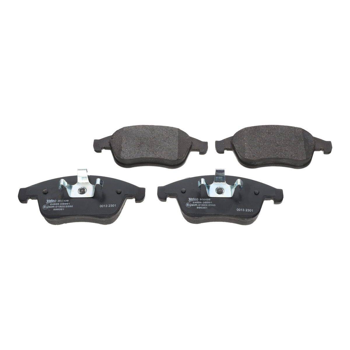 Valeo 302438 Bremsbelagsatz, Scheibenbremse