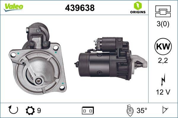 Valeo 439638 Starter
