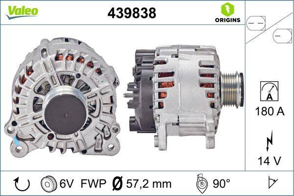 Valeo 439838 Generator