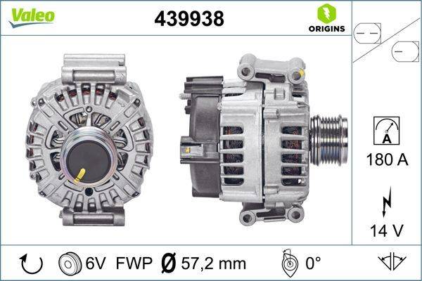 Valeo 439938 Generator