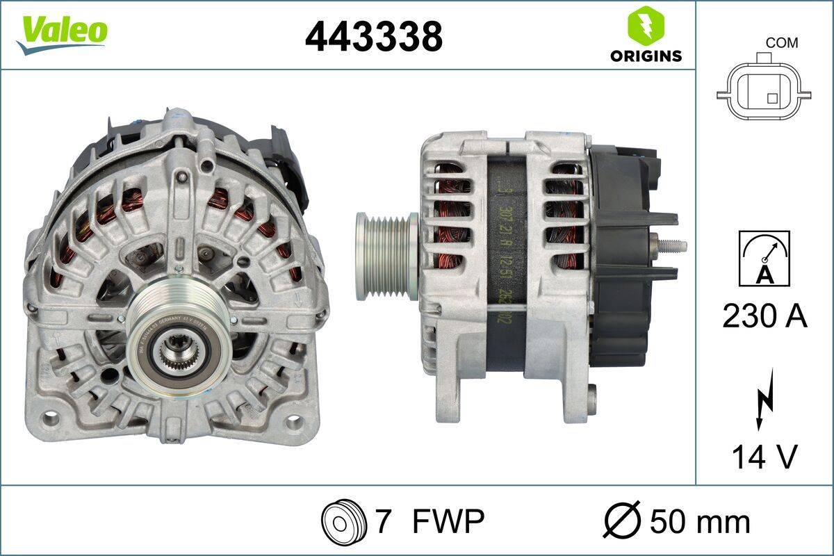Valeo 443338 Generator