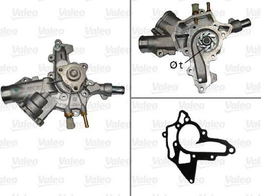Valeo 506838 Wasserpumpe, Motorkühlung