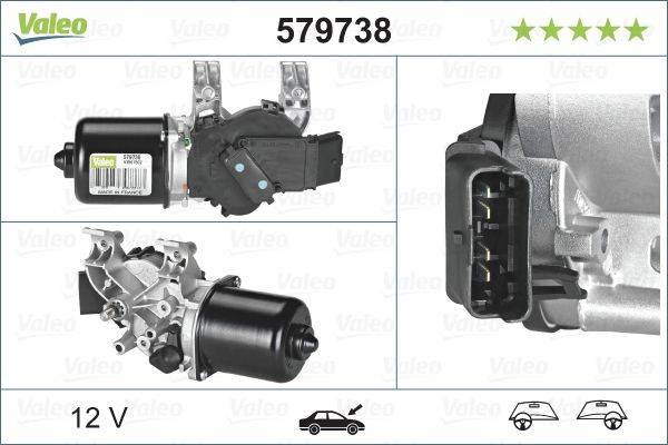 Valeo 579738 Wischermotor