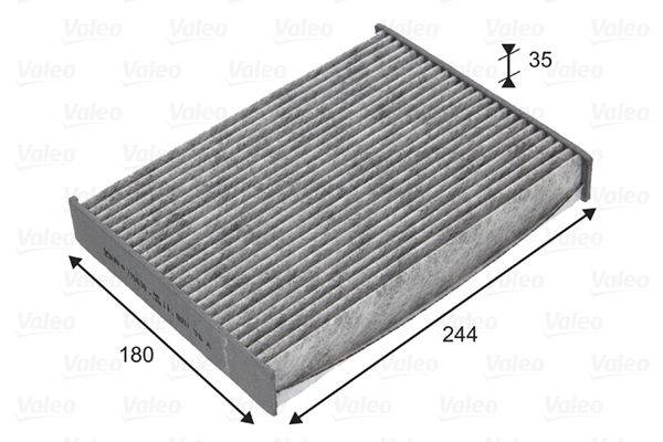 Valeo 715838 Filter, Innenraumluft
