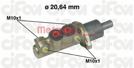 Metzger 202-039 Hauptbremszylinder