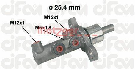 Metzger 202-439 Hauptbremszylinder