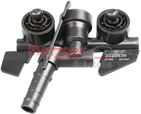 Metzger 2220639 Waschwasserdüse, Scheinwerferreinigung