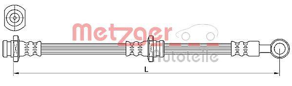 Metzger 4110639 Bremsschlauch