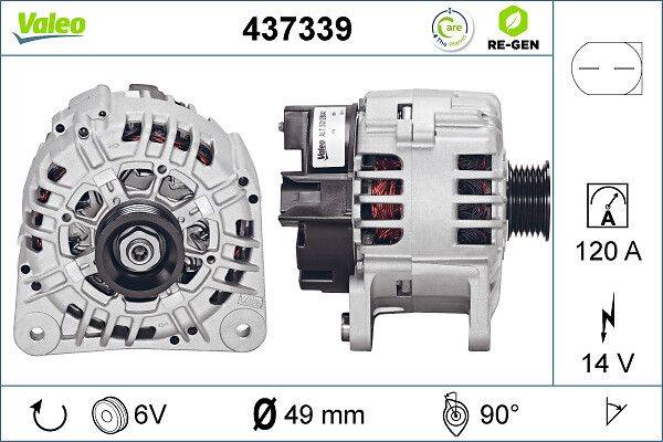 Valeo 437339 Generator