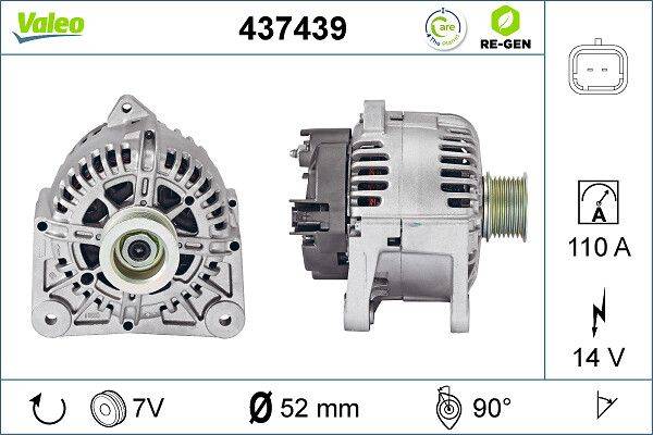 Valeo 437439 Generator